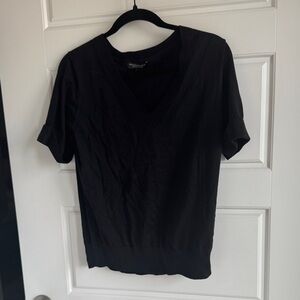 Black Banana Republic V-Neck Women's Top